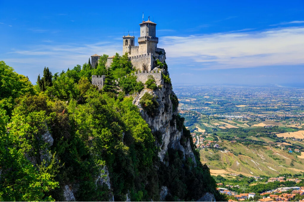 vista su San Marino